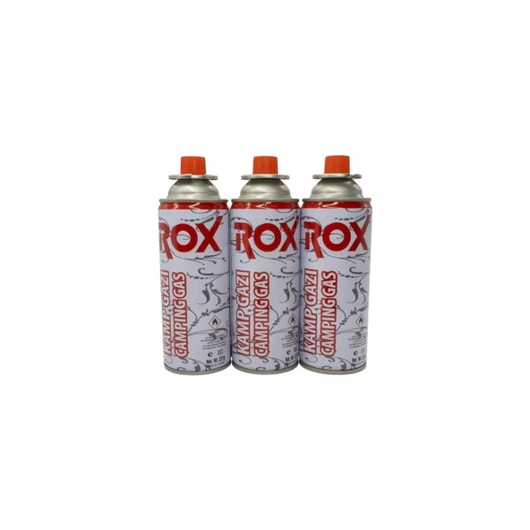 Rox Kamp Ocak Gazı Valfli Kartuş 227GR - 3 Adet - 5