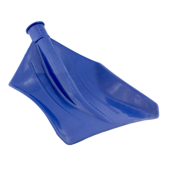 Plastik Faryap Kar Küreme Küreği 29x30 cm Kürek Ahır Gübre Hayvan Pisliği Temizleme Mavi Renk - 3
