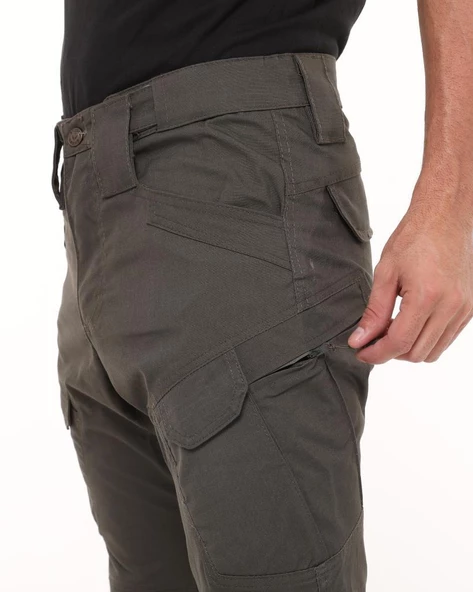 Single Sword Likralı Rahat Kadın&Erkek Outdoor Taktik Pantolon - 7