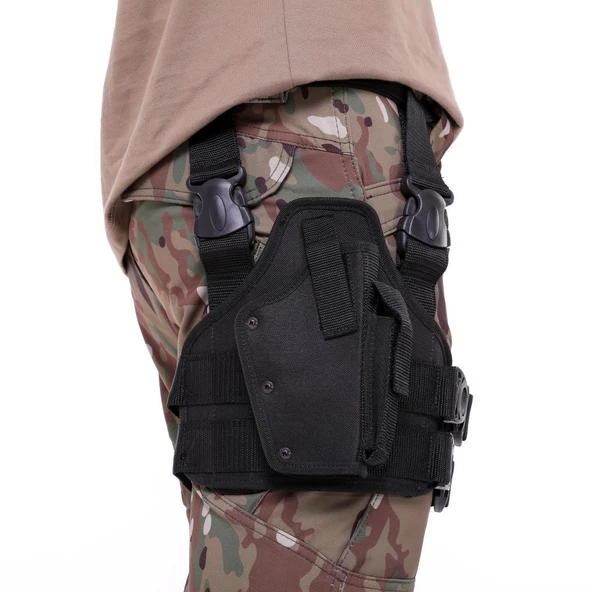 Single Sword Zigana Model Bacak Silah Kılıfı - 12