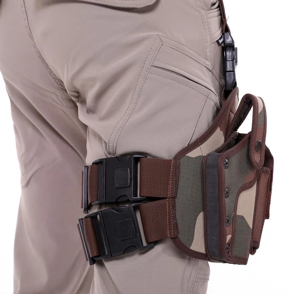 Single Sword Zigana Model Bacak Silah Kılıfı - 9