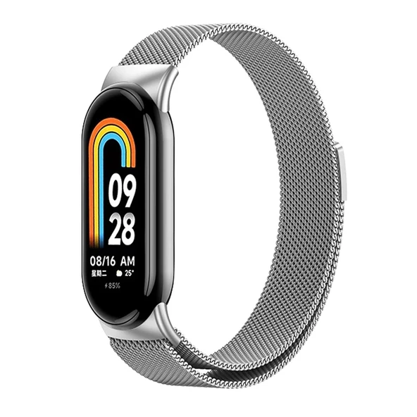 Xiaomi Mi Band 8 / Band 9 Kordon Milano Loop Metal Kordon - 12