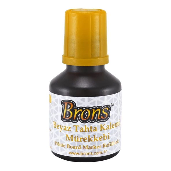 Brons Beyaz Tahta Kalemi Mürekkebi 30 cc - 2