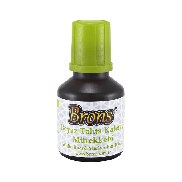 Brons Beyaz Tahta Kalemi Mürekkebi 30 cc - 4