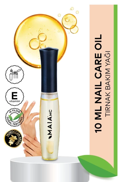 Tırnak Bakım Yağı Argan Yağı Ve E Vitamini 10 ml