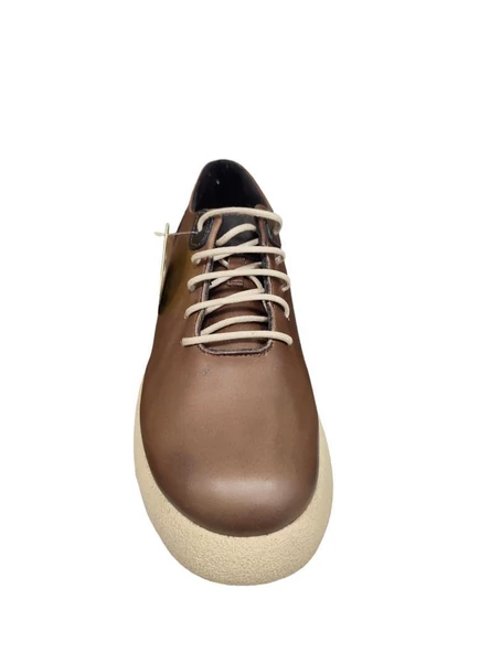MAMMAMİA D23KA-6170 KALIN TABAN OXFORD DERİ KADIN AYAKKABI - 7