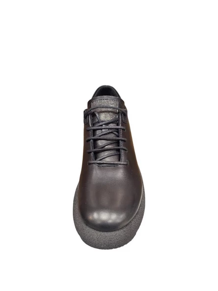 MAMMAMİA D23KA-6170 KALIN TABAN OXFORD DERİ KADIN AYAKKABI - 8