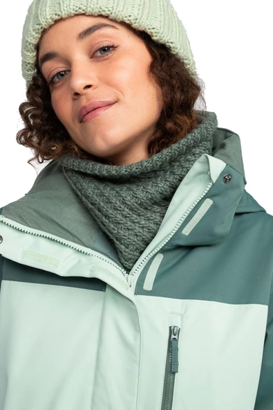 Roxy Jetty Block - Kadın Snowboard Kayak Montu - 5