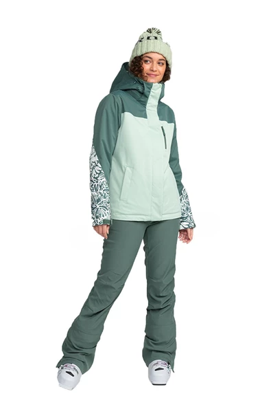 Roxy Jetty Block - Kadın Snowboard Kayak Montu - 2