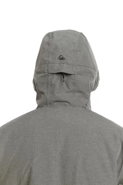 Quiksılver Mıssıon Solıd Jk Erkek Gri Snowboard Montu - 9