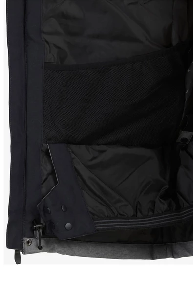 Quiksılver Mıssıon Solıd Jk Erkek Gri Snowboard Montu - 8