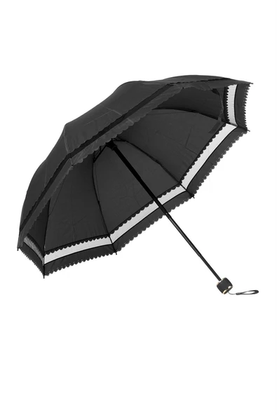 Marlux Siyah Dantelli Kadın Şemsiye M21MAR107R001 - Resim 2