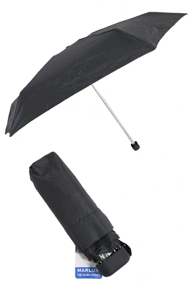 Marlux Siyah Mini Cep Tip Unisex Şemsiye M21MAR211PR001 - Resim 2