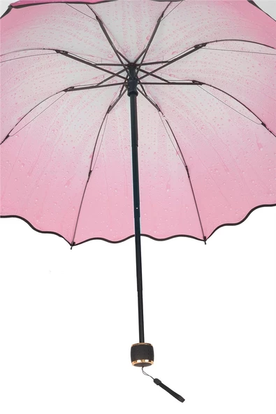 Marlux Pembe Yağmur Damlası Kadın Şemsiye M21MAR401R002 - Resim 6
