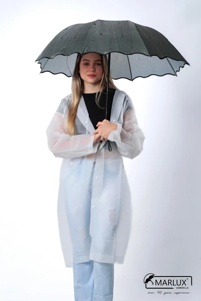 Marlux Haki Yağmur Damlası Kadın Şemsiye M21MAR401R003 - 2