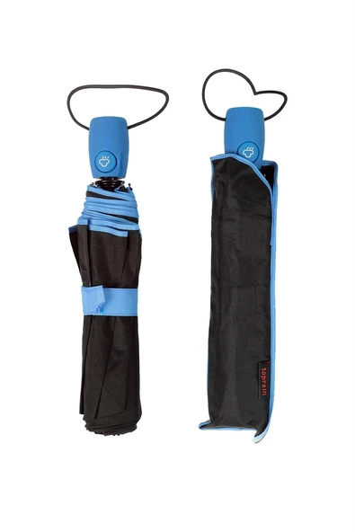 Marlux Siyah Mavi Kadın Şemsiye M21MARTP5412BR003 - Resim 4