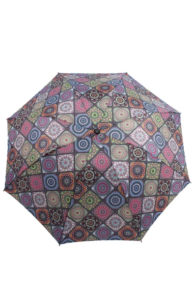 Marlux Etnik Desenli 8 Telli Manuel Rüzgara Dayanıklı Şemsiye M21MAR604R01 - Resim 8