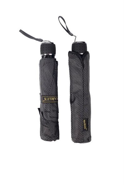 Marlux Siyah Gri Ekose Unisex Yarasa Tip Kırılmaz Şemsiye M21MAR077R002 - 8
