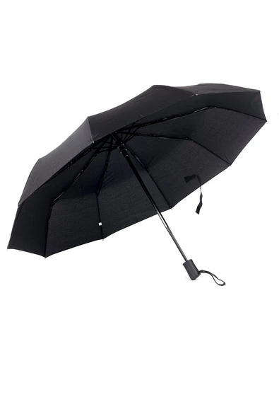 Marlux Siyah Tam Otomatik 10 Tel Premium Lüx Erkek Şemsiye M21MAR1001MR001 - Resim 10