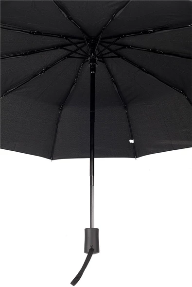 Marlux Siyah Tam Otomatik 10 Tel Premium Lüx Erkek Şemsiye M21MAR1001MR001 - Resim 7