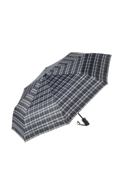 Marlux Siyah Ekoseli Tam Otomatik Kadın Şemsiye Şemsiye M21MAR703R006 - Resim 7