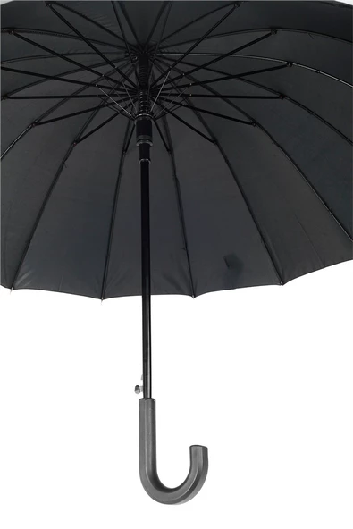 Marlux Rst  Siyah Fiber 16 Telli Erkek Baston Şemsiye M21MARRST01R001 - 3