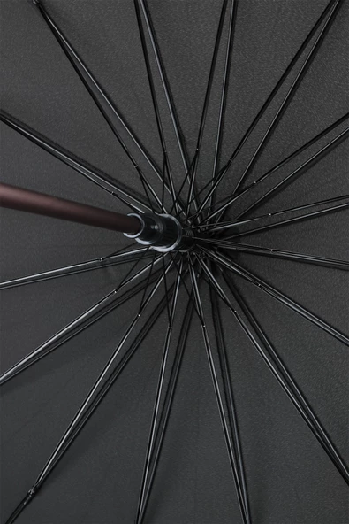 Marlux 16 telli fiberglass kırılmaz rüzgar korumalı lüx premium şemsiye MAR10141 - 5