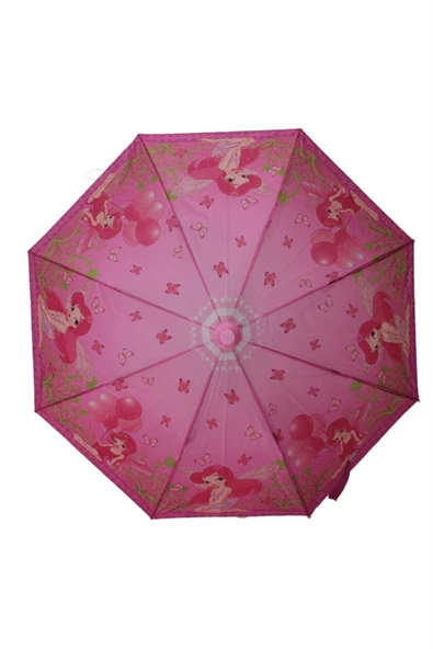 Marlux Bardaklı Korumalı Kız Çocuk Pembe Baskılı Şemsiye  M21MARC30R001 - 3