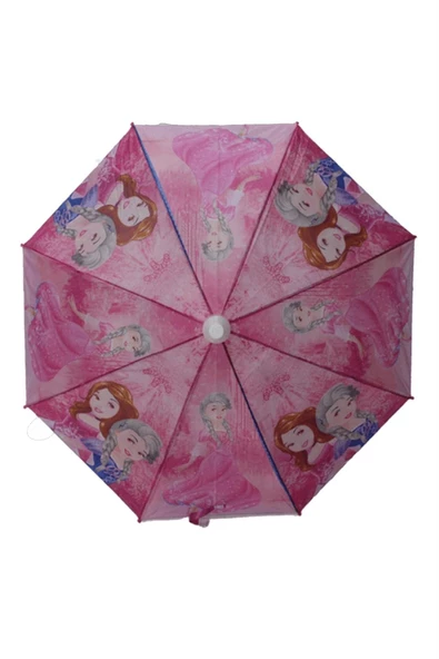 Marlux Bardaklı Korumalı Kız Çocuk Pembe Baskılı Şemsiye M21MARC70R001 - 4