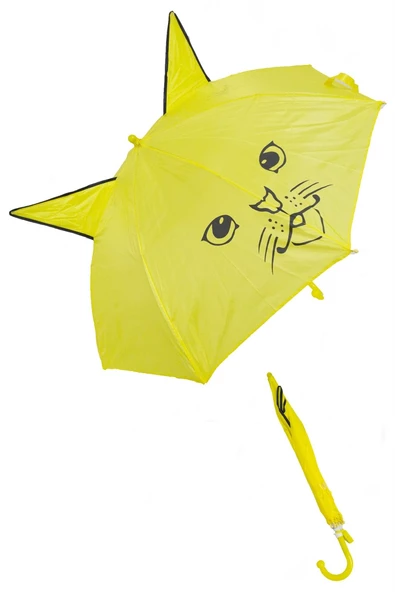 Marlux Sarı Çocuk Boy Şemsiye Şemsiye M21MARKLKR004 - Resim 2