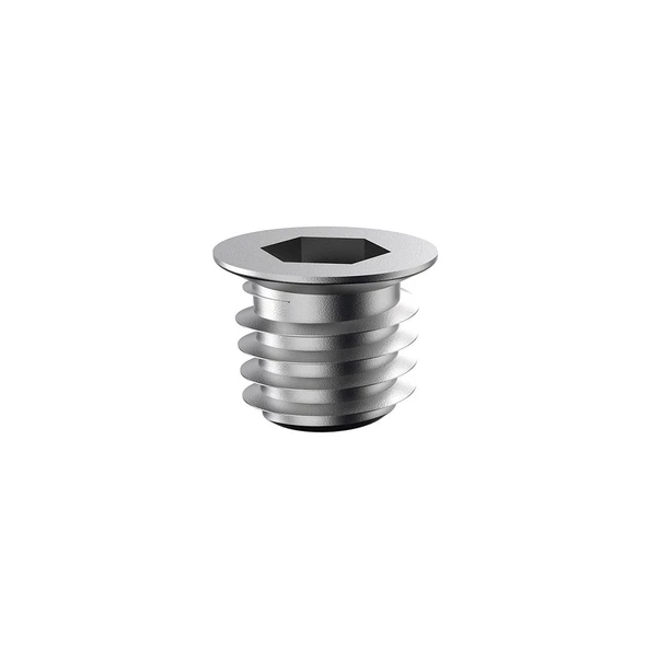 Metal Düz Dişli Dübel Ahşap Dübeli M8 10x12 Diş Çinko Mobilya Bağlantı Ünite Birleştirme (50 ADET) - 6