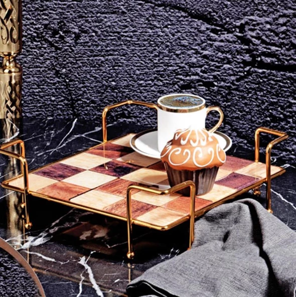 Kosova Kar-201 Check Kare Tepsi - Resim 2