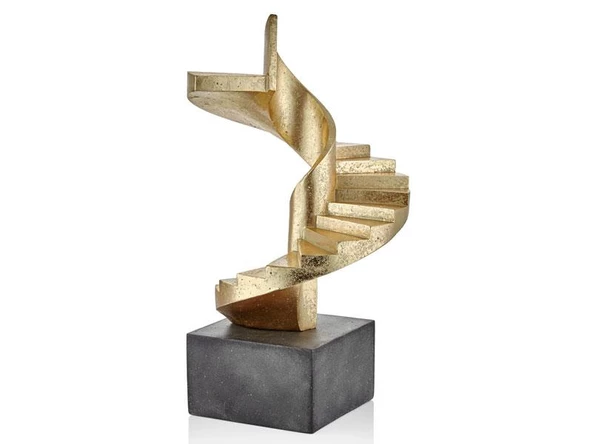 Lamedore Stairs Gold Dekor 26X25X47 cm ürün görseli
