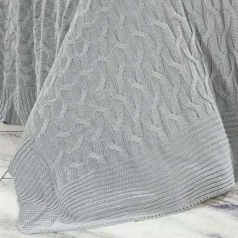 Nazik Home Emma Triko Battaniye Maldiv Çift Kişilik - Resim 2