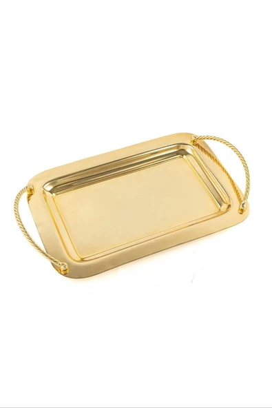 Mikasa Moor Gold Metal Tepsi 35x21x2cm