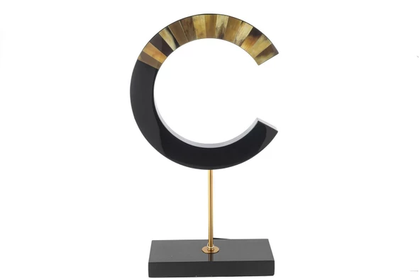 Mikasa Moor Siyah Gold Harf Obje 29x11x51 cm ürün görseli