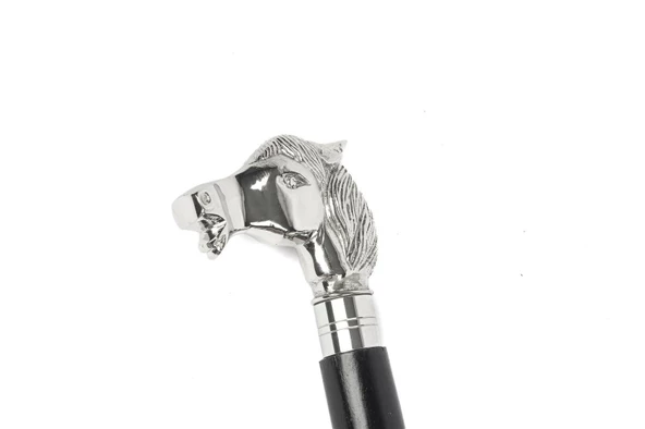 Mikasa Moor Gümüş Dekor At Figürlü Baston 95 cm - Resim 2