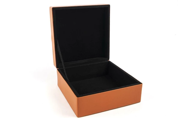 Mikasa Moor Turuncu Glod Takı Kutusu 17x17x8 cm - Resim 2
