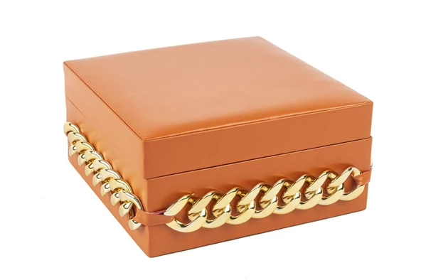 Mikasa Moor Turuncu Glod Takı Kutusu 22x22x11 cm ürün görseli