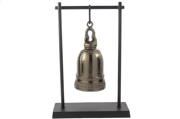 Mikasa Moor Gold Siyah Çan Dekor Obje 37x13x56cm ürün görseli