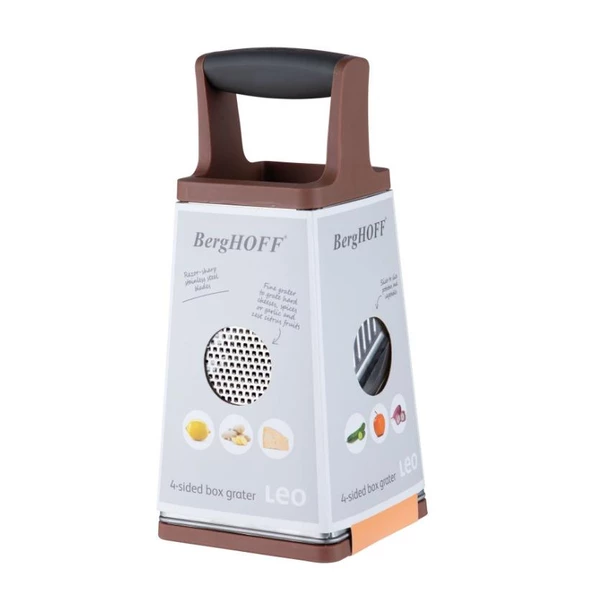 Berghoff 3950200 Leo 4 Yönlü Alttan Kapaklı Rende - 4