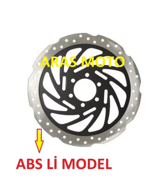 Bajaj Pulsar Ns 200 - Rs 200 Ön Fren Disk 2017-2022 Abs Li Model Euro 4 _Supermoto