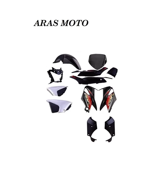 Honda Cbf 150 Siyah Grenaj Seti - Kaporta Seti_Supermoto