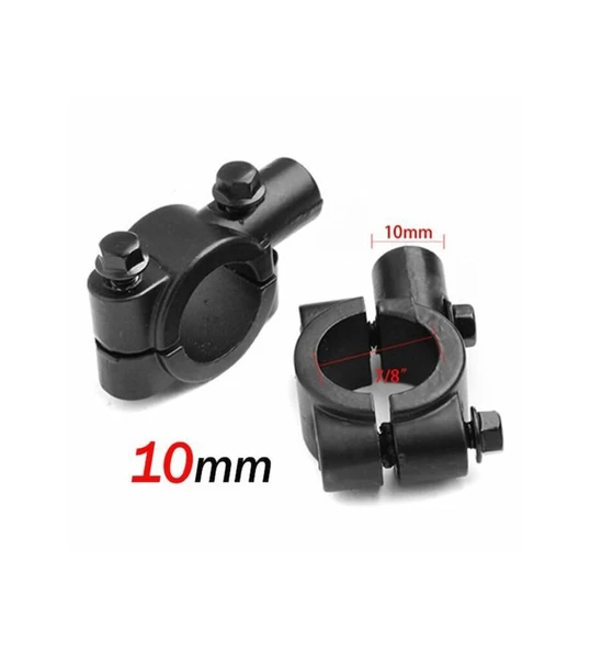 Ayna Takma Bağlantı Aparatı 10 Mm Motorsiklet Atv Bisiklet 1 Adet_Supermoto
