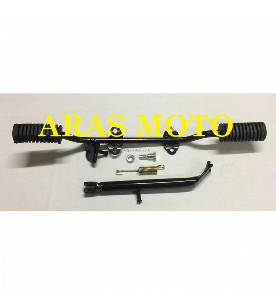 Cg Tipi Ön Basamak + Yan Ayak Sehpa Takım Seti Orta Demir _Supermoto