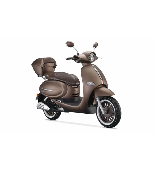 Araro Cappucino 125 Cc - 50 Cc Ayna Takımı Kahve Renk (Koyu Kahve )_Supermoto - 2