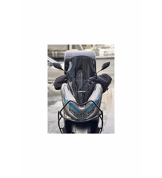 Honda Pcx 2018-2020 Ön Siperlik Tur Camı Uzun Cam _Supermoto