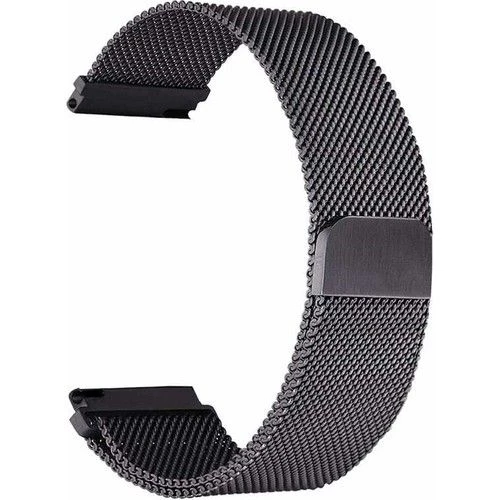 Gpack Amazfit Active Kordon Hasır Metal Örgülü Ayarlanabilir