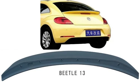 AUTOGP Vw bettle bagaj üstü spoiler pianoblack boyalı  2012+ - 2