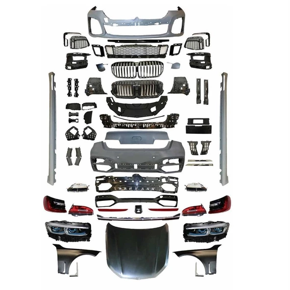 AUTOGP Bmw g11 g12 lci dönüşüm m body kit seti 2016+ 7 serisi